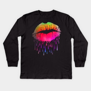 Lips like sugar Kids Long Sleeve T-Shirt